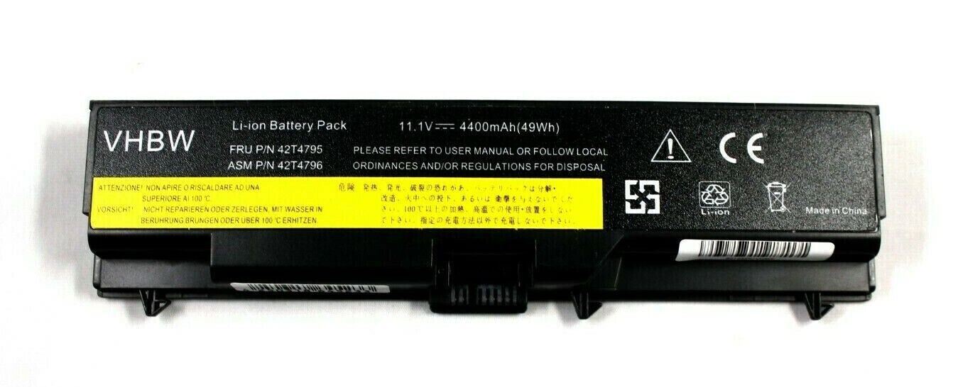 Genuine VHBW 42T4795 battery for Lenovo ThinkPad T420 T410 T520 W510 6-cell 55+