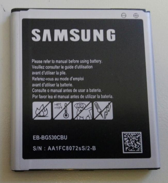 New Samsung 2600mAh EB-BG530CBU Battery For Samsung SM-J100VPP