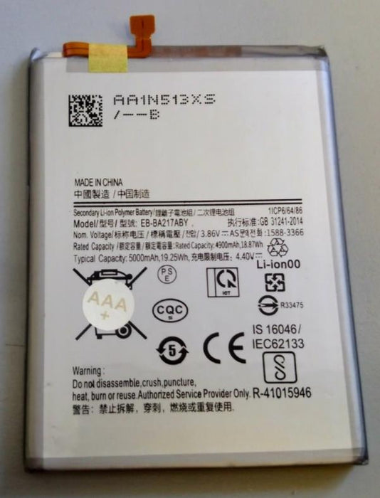 New Battery For Samsung Galaxy A13 4G SM-A135F EB-BA217ABY GH82-28509A - 4900mAh