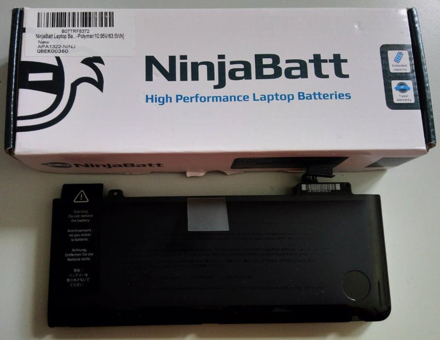 Used NinjaBatt Battery A1322 Compatible with Apple MacBook Pro 13" (2009)