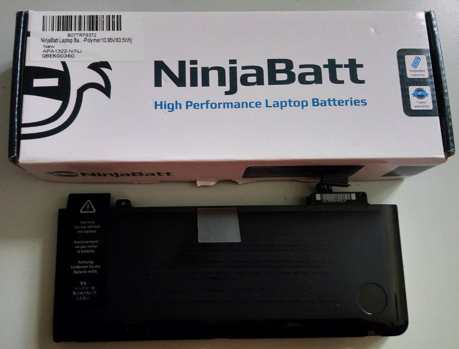 Used NinjaBatt Battery A1322 Compatible with Apple MacBook Pro 13" (2009)
