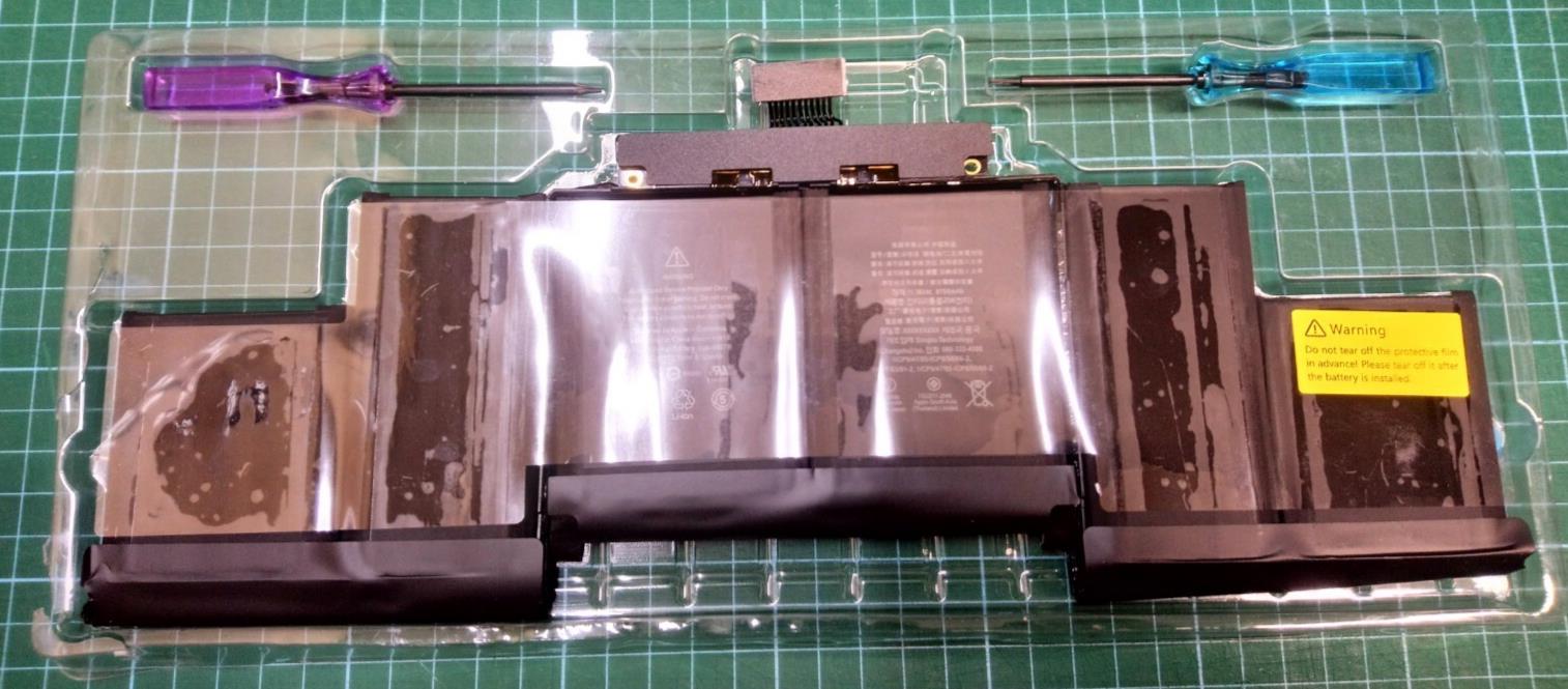 New A1618 Battery For APPLE MACBOOK PRO 15" RETINA MID 2015 inc Adhesive & Tools