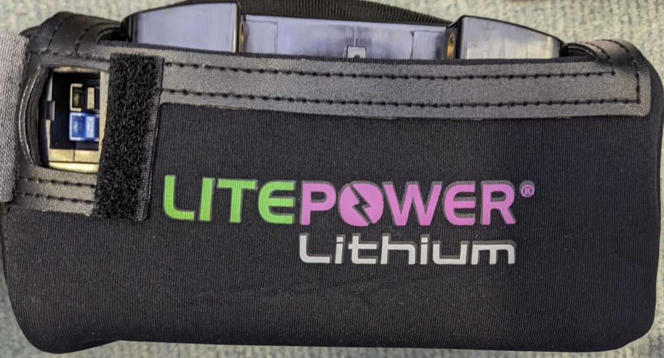 12.8V 192Wh (15Ah) MOTOCADDY LitePower 18 Hole Lithium Battery Pack