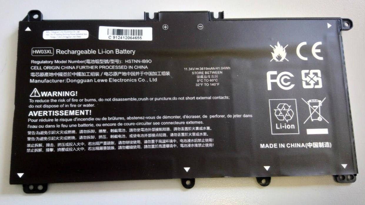 HW03XL battery for HP Pavilion 15-EG 15-EH 17-CN 17-CP Series HWO3XL