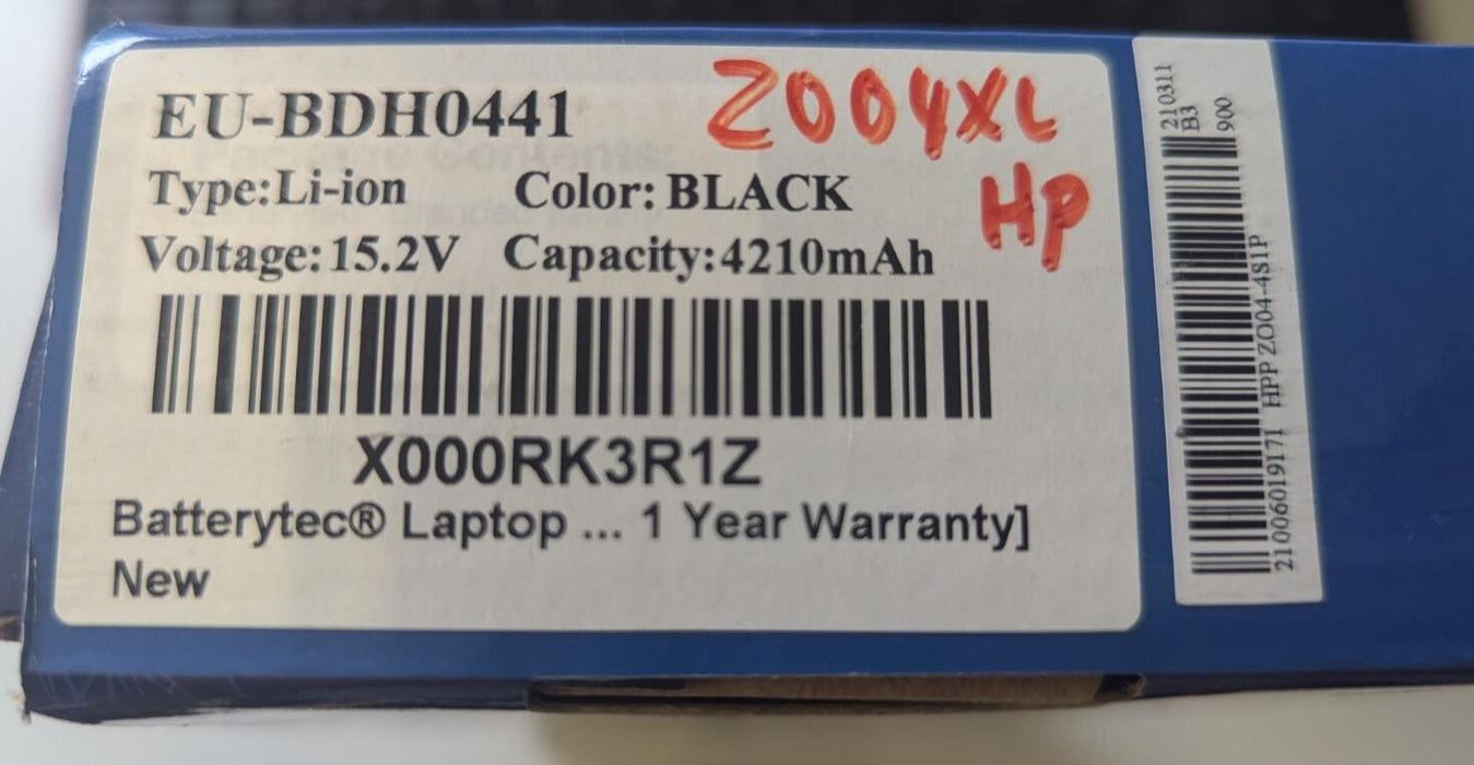 ZO04XL Battery for HP ZBook Studio G3 G4 Mobile Workstation ZO06 808450-002