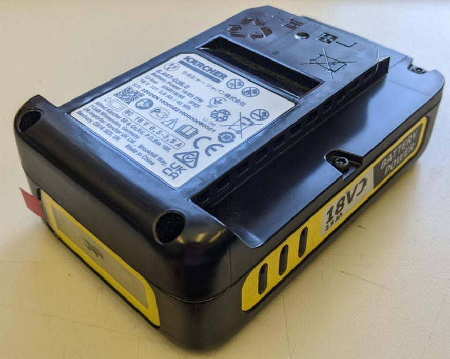 Genuine Karcher Battery  18/25 for garden equipment 64470360 6.447-036.0