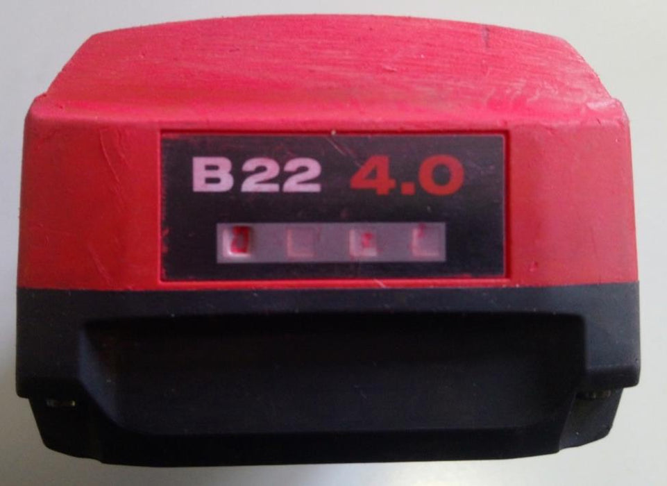 Hilti B22 21.6V 4.0Ah li-ion battery Used