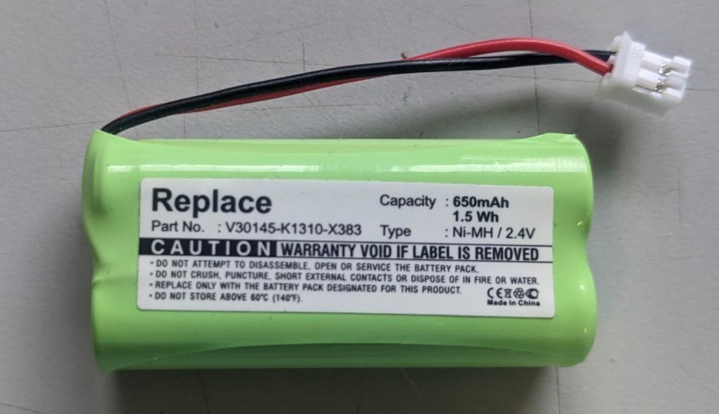 2.4V battery for SIEMENS V30145-K1310-X359, S30852-D1640-X1, 55AAAHR2BMX Ni-MH