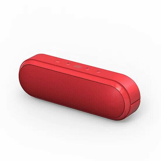 Ministry of Sound Audio S Battery powered Portable Bluetooth Speaker - Red