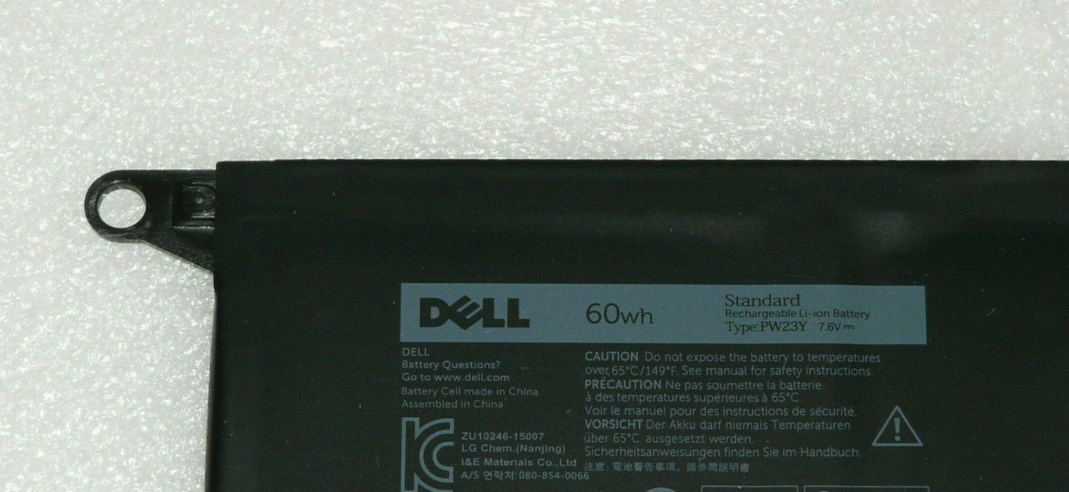 NEW GENUINE DELL XPS 13 9360 60WH 7.6V 4 CELL BATTERY PW23Y TP1GT RNP72