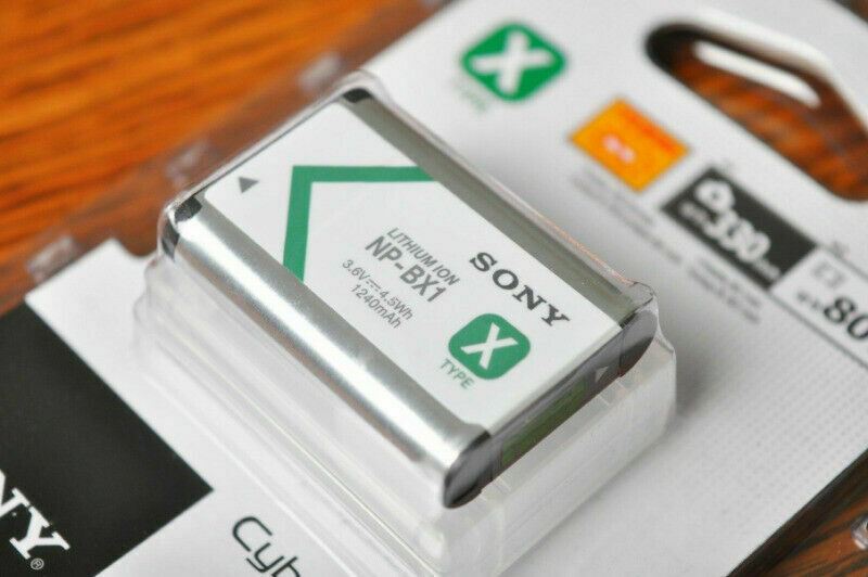 Genuine Sony NP-BX1 Battery DSC-RX100 II DSC-RX1 HDR-AS15 HDR-AS10 HX300 WX300