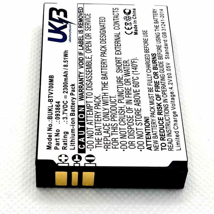 Battery for BT Video Baby Monitor 7500 Lightshow 7000 ORICOM SC860 SC870