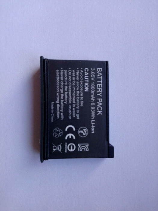 Battery for Insta360 ONE X2 Rechargable Li-ion Battery 1800mAh (1x BATTERY)