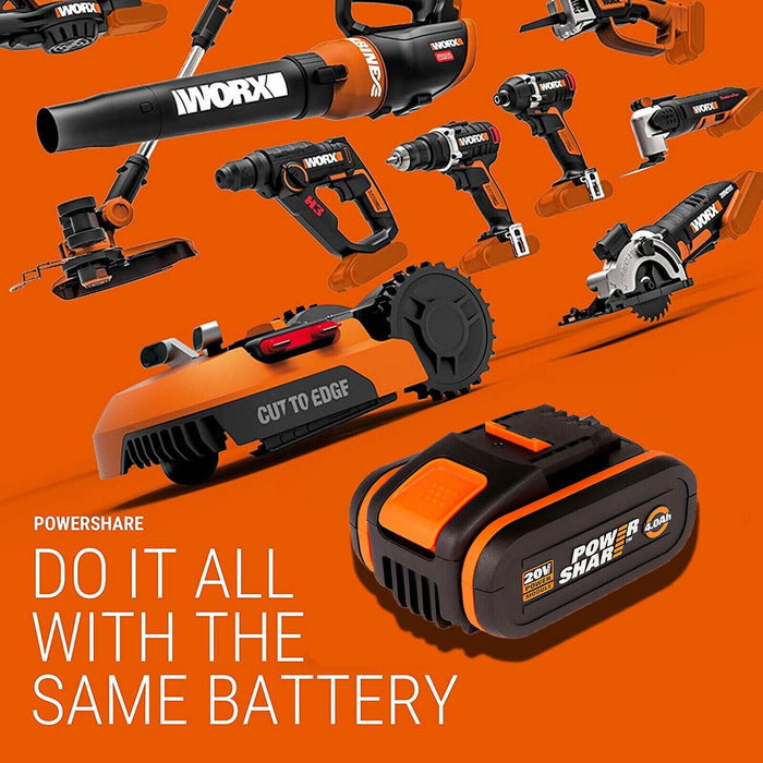 WORX WA3553 20V 4.0Ah POWERSHARE Li-Ion Battery