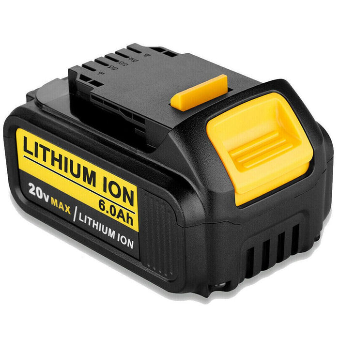 For DeWALT 18V 6.0Ah XR Li-ion Battery DCB184 DCB182 DCB200 COMBI Slide Vanon