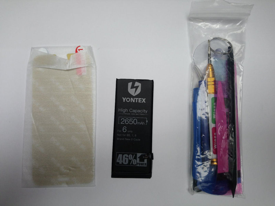 YONTEX 2650mAh Replacement Battery Compatible with iPhone 6