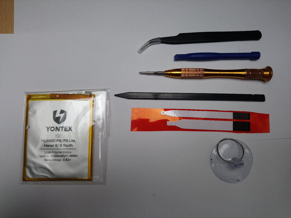 YONTEX 3000mAh battery for HUAWEI P9/P9 LITE, HONOR 8/8 Youth