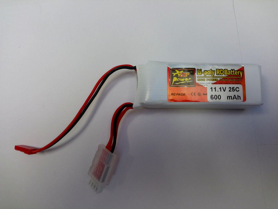 Zop Power 11.1v 600mAh 25c Battery
