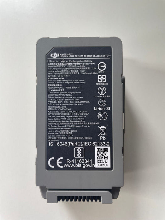 Genuine New DJI Intelligent Flight Battery 3500mAh for DJI Mavic Air 2 - Grey