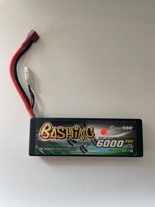 GENS ACE BATTERY LIPO 2S 7.4V-5500-50C(DEANS) 139X47X25MM 245G