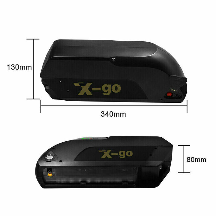 X-Go 48V 13Ah Lithium E-Bike Battery For 1000W Electric Bicycle