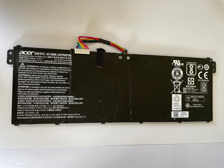 Genuine Acer Laptop Battery AC14B8K AC14B3K Aspire E3-111 ES1-511 512 V3-371