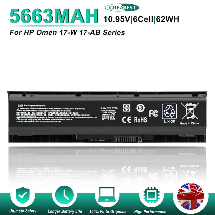 PA06 Battery For HP Omen 17-w 17-ab HSTNN-DB7K 849911-850 TPN-Q174 HSTNN-DB7K