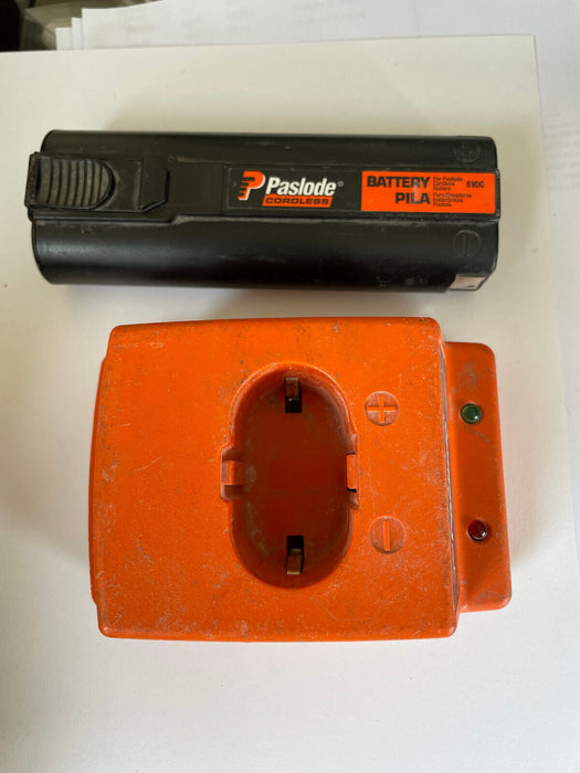 Genuine Paslode Cordless 6v battery Used with Genuine Paslode Spit Charger Used