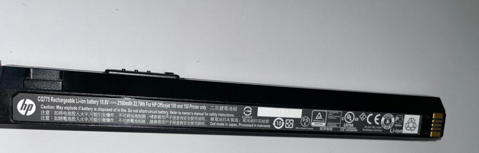 Genuine Battery For HP Deskjet Printer 450/460/470 OJ100 CQ775-80001 Used