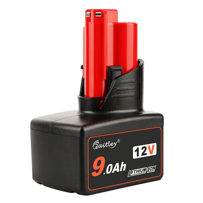 Milwaukee M12 9Ah Replacement Battery 12V 9000mah Lithium-ion For Cordless Tool