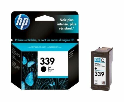 Genuine HP 339 Black Ink Cartridge C8767EE -New Jan 2018