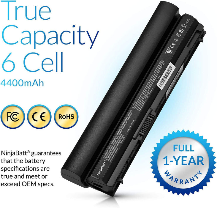 NinjaBatt Battery for Dell E6230 E6320 E6330 E6220 RFJMW K4CP5 E6430S 7FF1K FRR