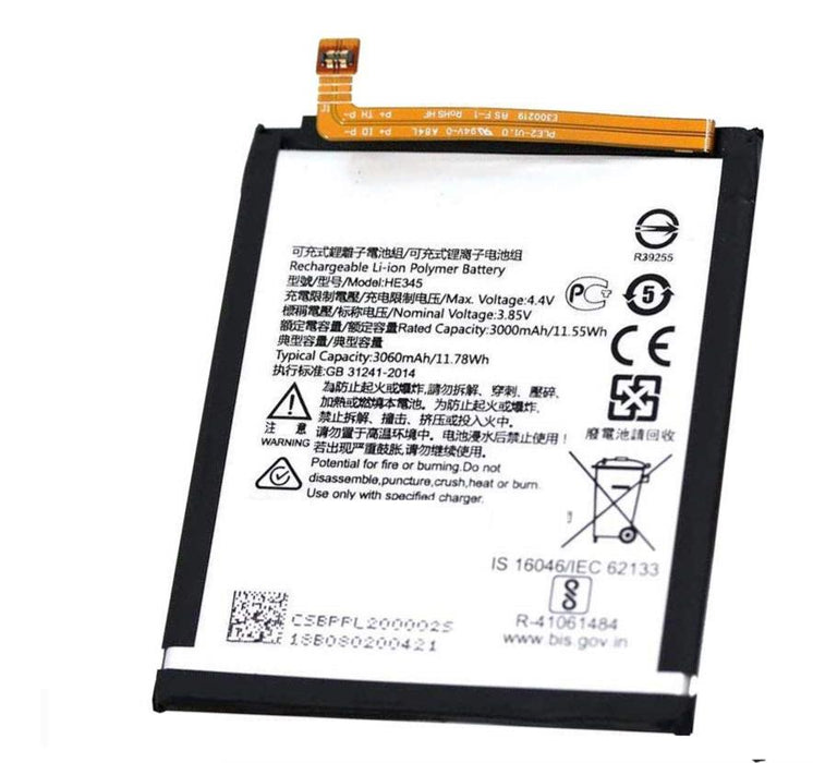NEW REPLACEMENT BATTERY FOR NOKIA 6.1 HE345 3060mAh UK