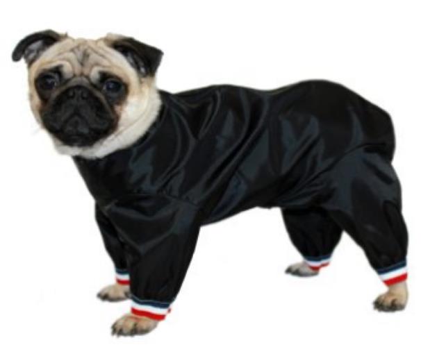 Waterproof Nylon Half Leg Dog Trouser Suit Dog Coat size 18" New