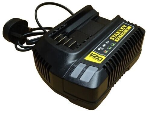 Genuine 18v Volt Stanley FatMax V20 SFMCB12 Lithium Ion Battery Charger