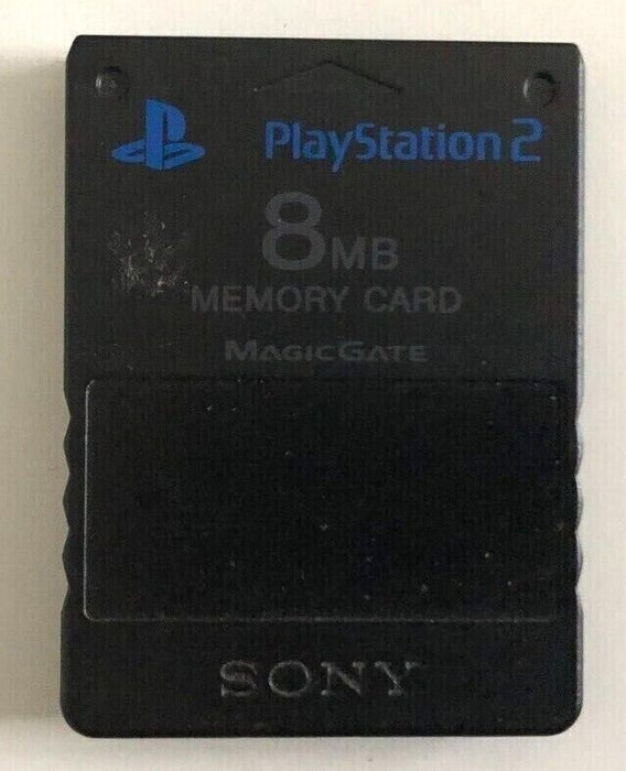 Official Sony PlayStation 2 Memory Cards Genuine PS2 Black