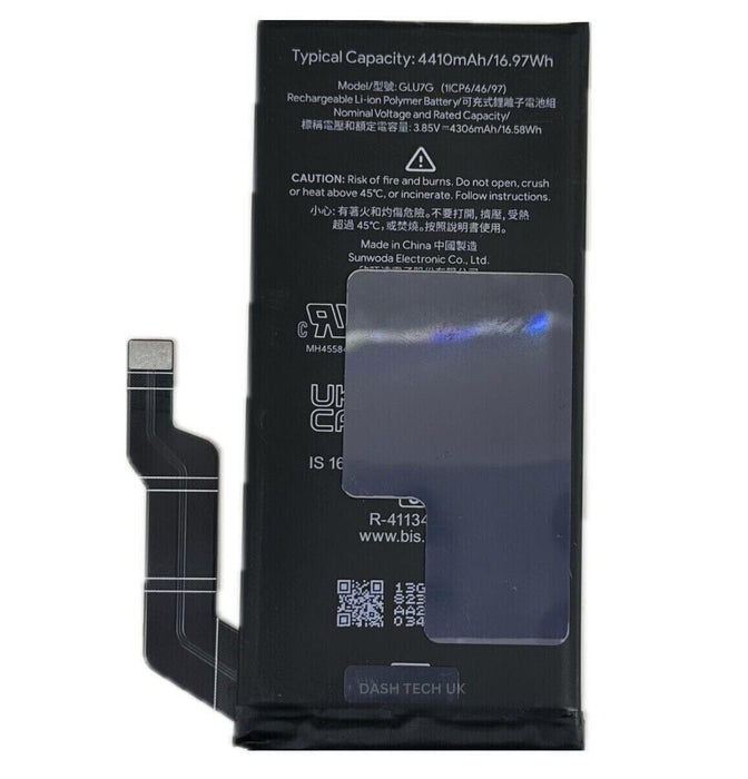 Replacement  Google Pixel 6A Battery GLU7G- 4410 mAh