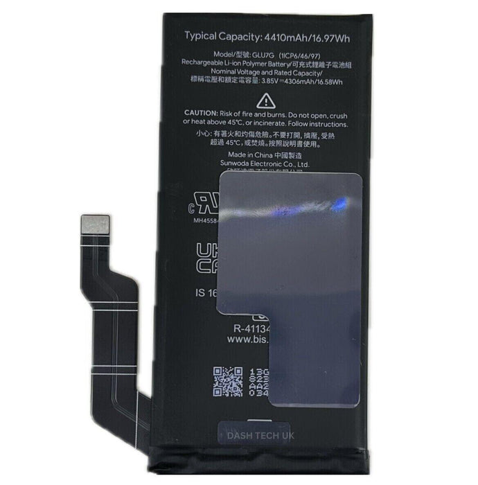 Replacement  Google Pixel 6A Battery GLU7G- 4410 mAh