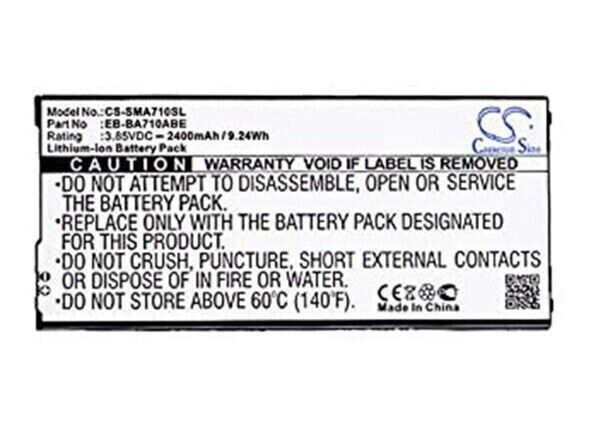 Genuine CS-SMA710SL Battery  For SAMSUNG Galaxy A7 2016 Duos SM-A710 SM-A7100