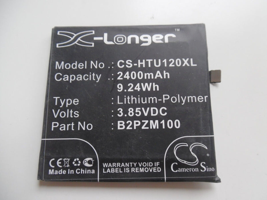 CS-HTU120XL Battery 2400mAh compatible with [HTC] Alpine, U Play, U Play TD-LTE,