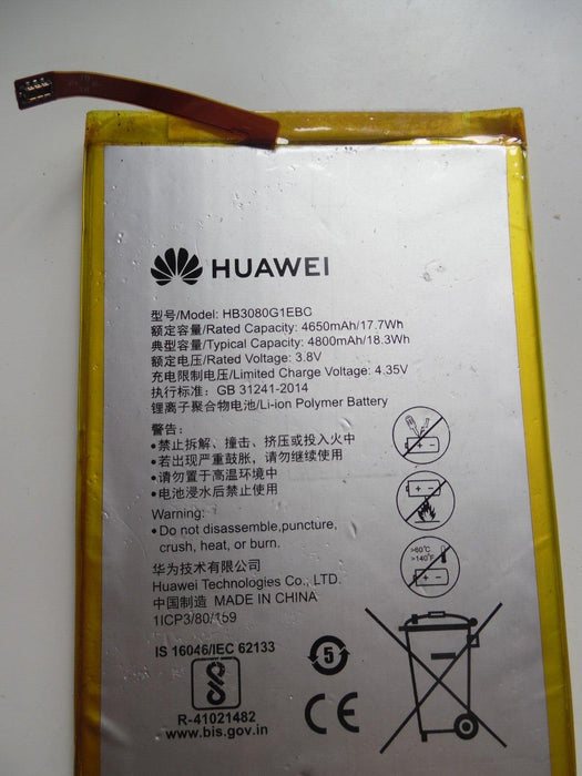 Genuine Huawei Media Pad T1-A21 - HB3080G1EBW - HB3080G1EBC Battery + Tools