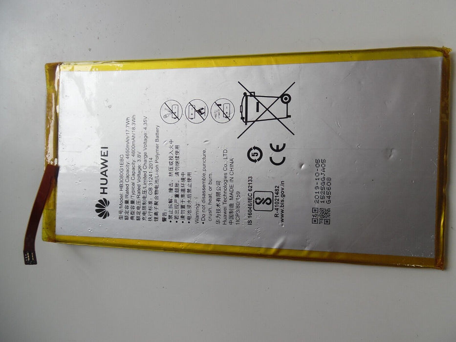 Genuine Huawei Media Pad T1-A21 - HB3080G1EBW - HB3080G1EBC Battery + Tools