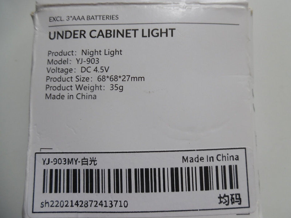 under cabinet puck light battery operated