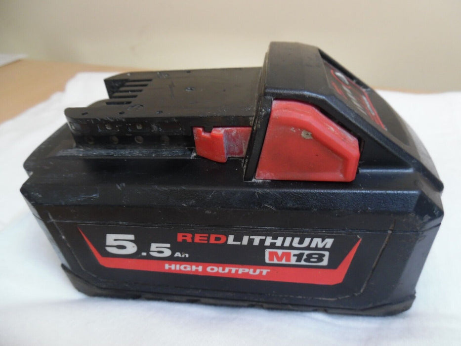 Milwaukee M18HB5.5 18V 5.5Ah 99WH High Output Lithium Ion Battery (NEW)