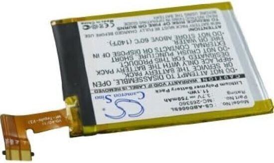 Battery type AMAZON CS-ABD006SL, 3.7V, 750mAh, Li-Pol