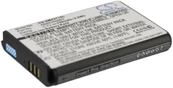 CS-SMX271SL Battery 750mAh compatible with [Samsung] B2710 Solid, GT-B2710, xcov