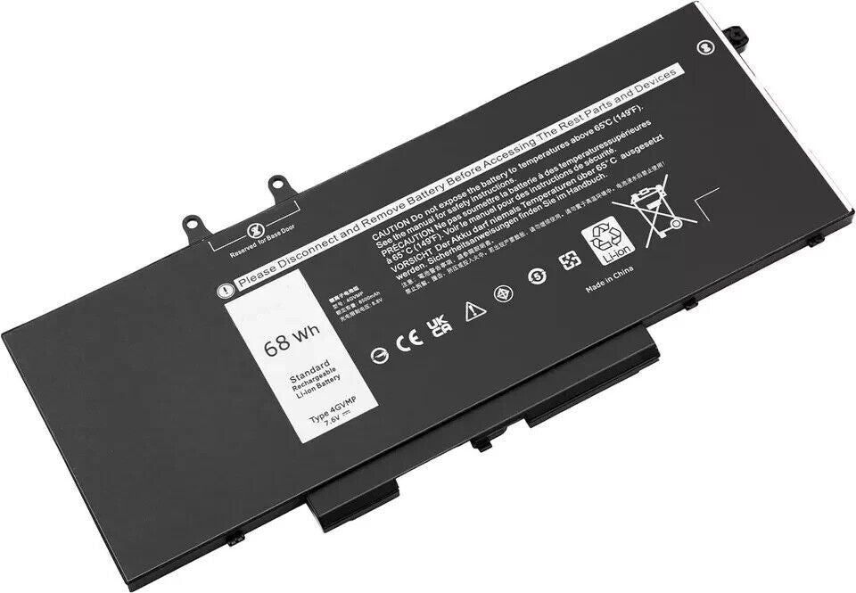 4GVMP battery for Dell Latitude 5400 5410 5500 7400 Precision 3540 3541