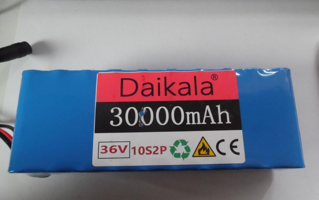 36v 30000mAh  rechargeable battery 102sp multi use