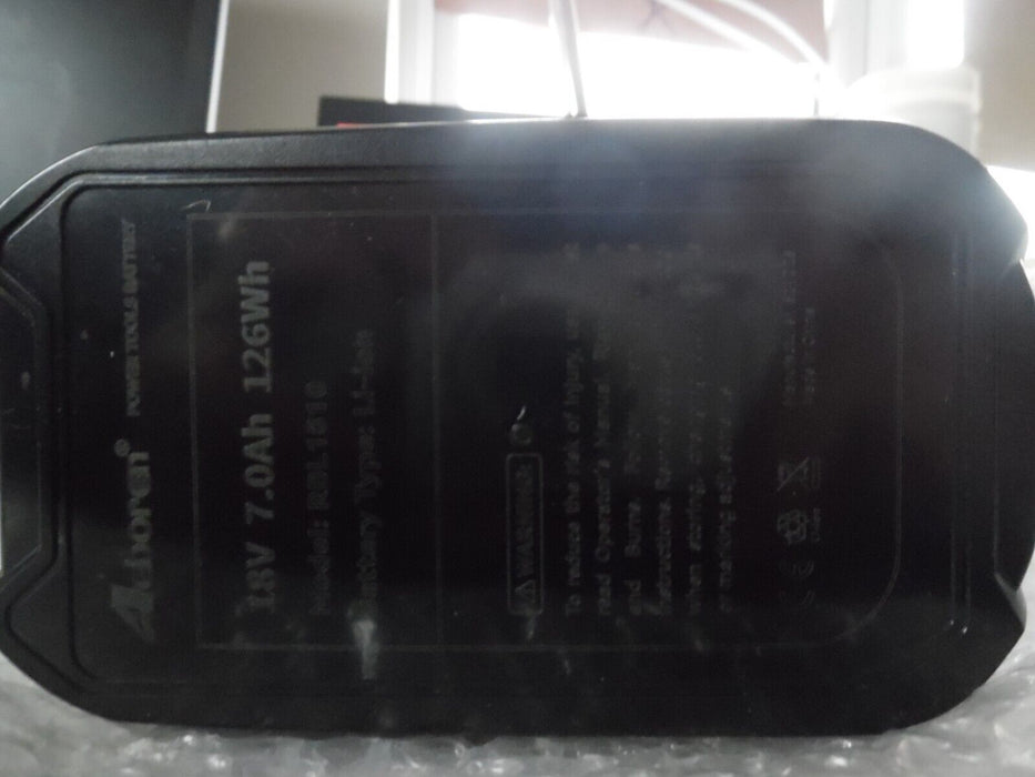 Aeboren Lithium  Battery RBL1810.  18V  7.0Ah  126Wh  1Pack Li-ion