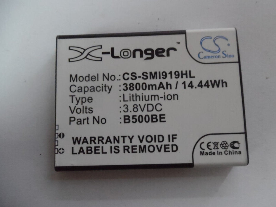 CS-SMI919HL Battery 3800mAh compatible with [Samsung] Galaxy S4 Mini, Galaxy S4